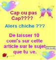 Cap ou pas cap ?